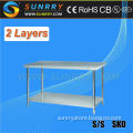 Assembly Line Working Tables/Stainless Steel Washing Tables/Stainless Steel Table Top Chain (SY-WT712 SUNRRY)